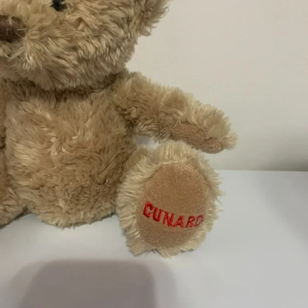 Keel Toys‎ Cunard Teddy Bear Ashford UK Brown Plush Stuffed Animal Batch 9020